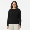 FM4U Deep Black Women Woolen Top