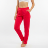 FM4U Women's straight velvet pants Red Color