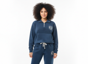 FM4U Women Tracksuit (Wool Blend Slate Blue upper and lower tracksuit)