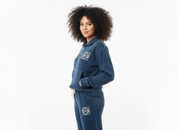 FM4U Women Tracksuit (Wool Blend Slate Blue upper and lower tracksuit)