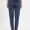 FM4U Women's straight velvet pants Deep Blue Color